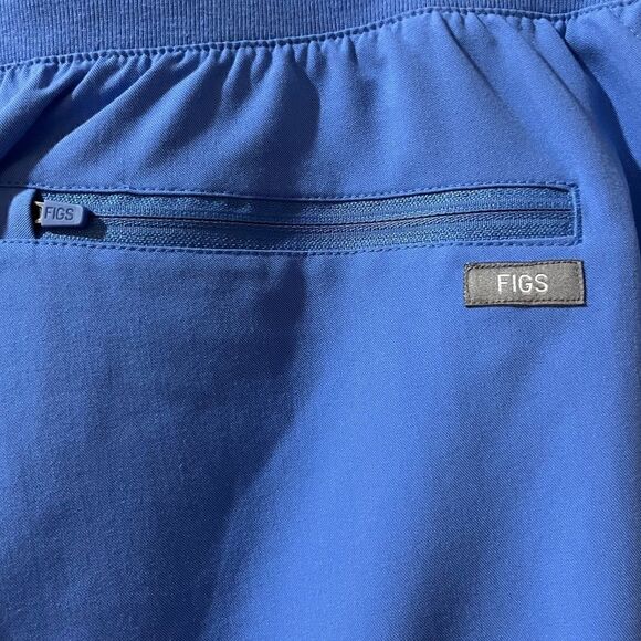 FIGS Scrub Straight Leg Elastic Waist Pants Royal Blue Men’s Size XXL M19SW2008 - Picture 4 of 7